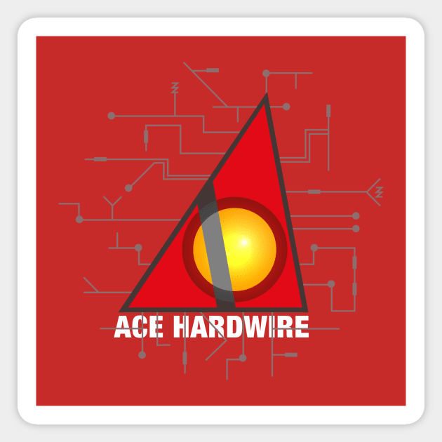 Ace Hardwire Sticker by ToddPierce